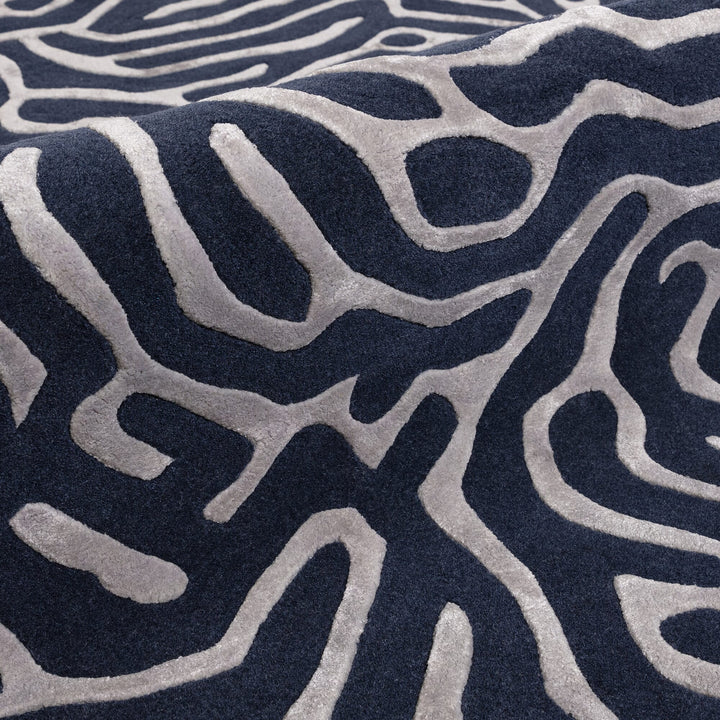 Coral Rug Blue
