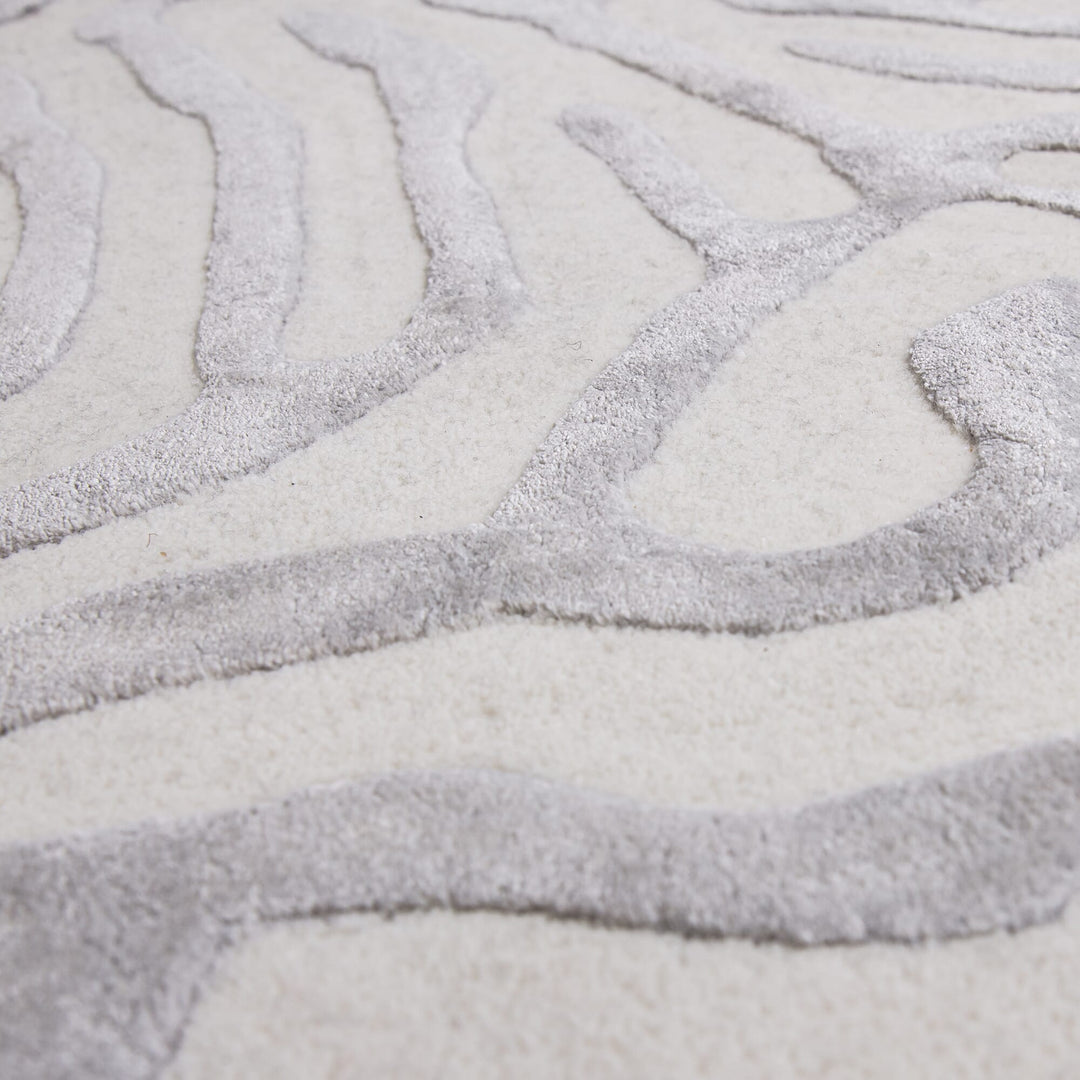 Coral Rug Silver