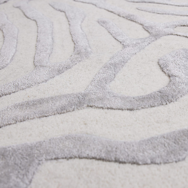 Coral Rug Silver