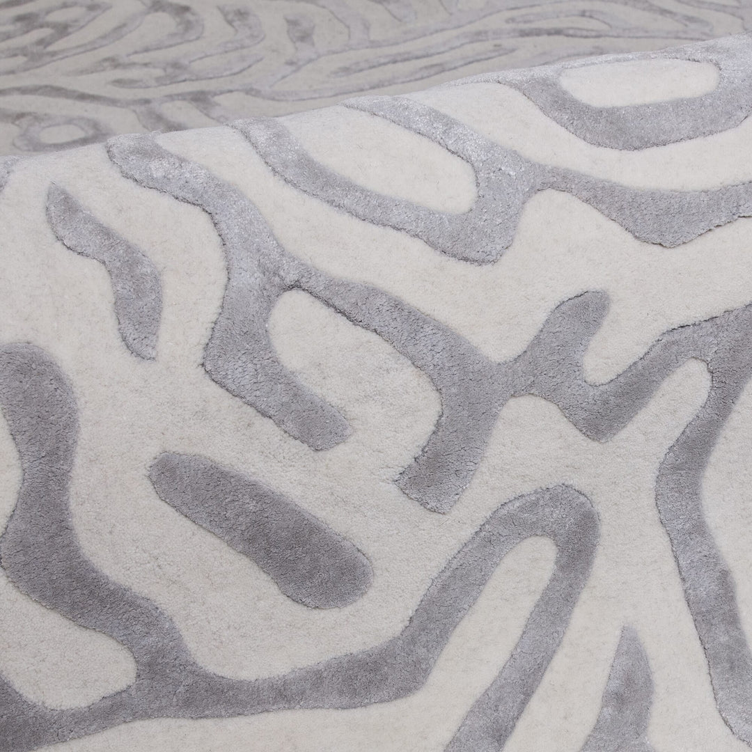 Coral Rug Silver