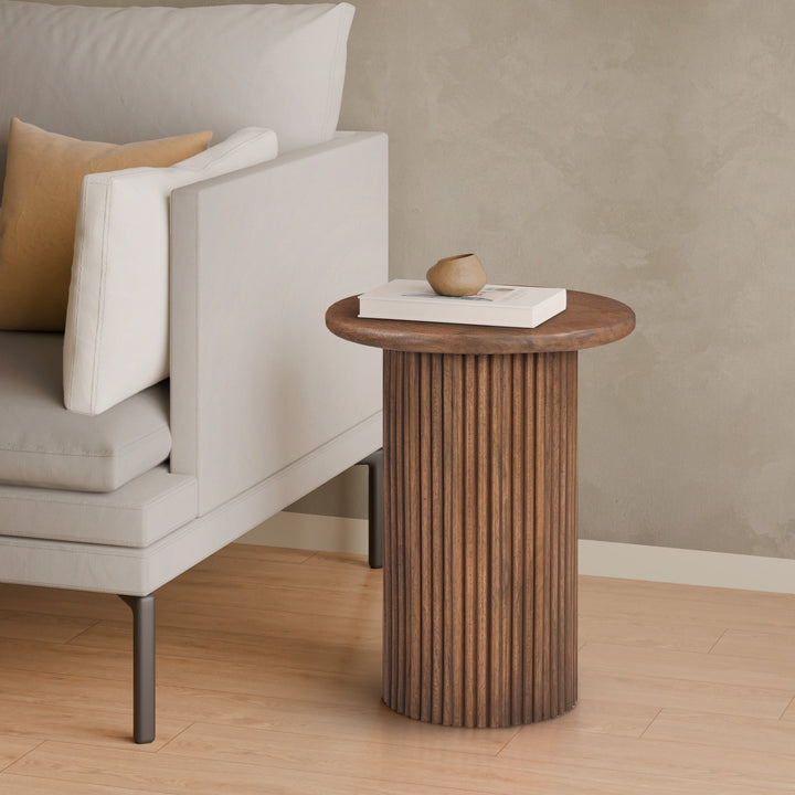 Cordoba Ribbed End Table