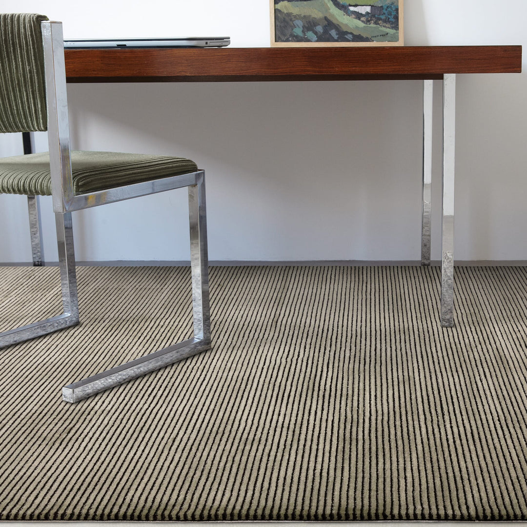 Richmond Plain Stripe Khaki
