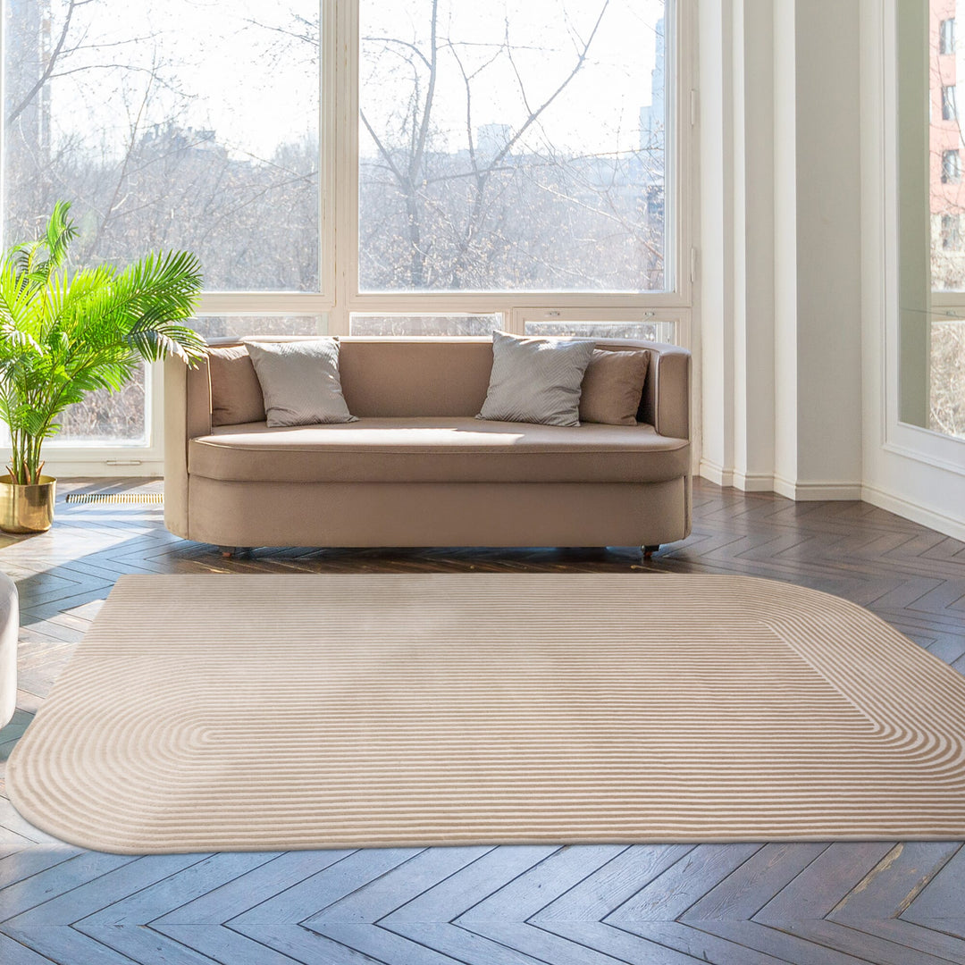 Richmond Curved Gold/Cream