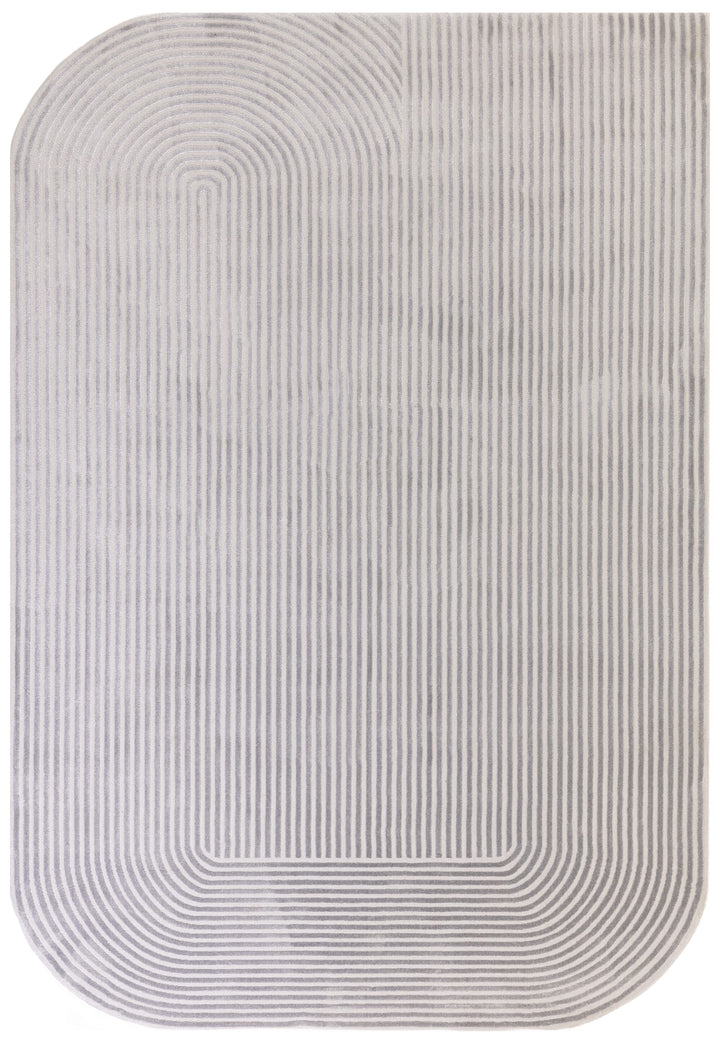 Richmond Curved Silver/Grey