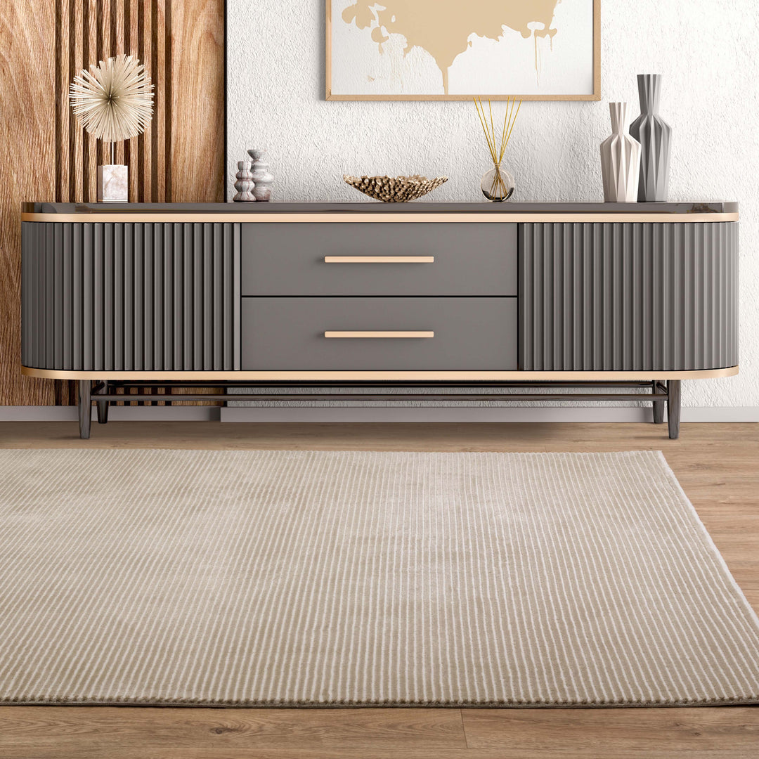 Richmond Plain Stripe Beige