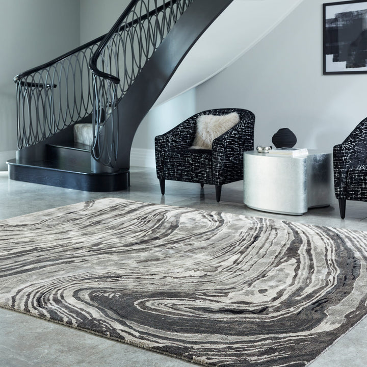 Tuscany Marquina Marble Rug